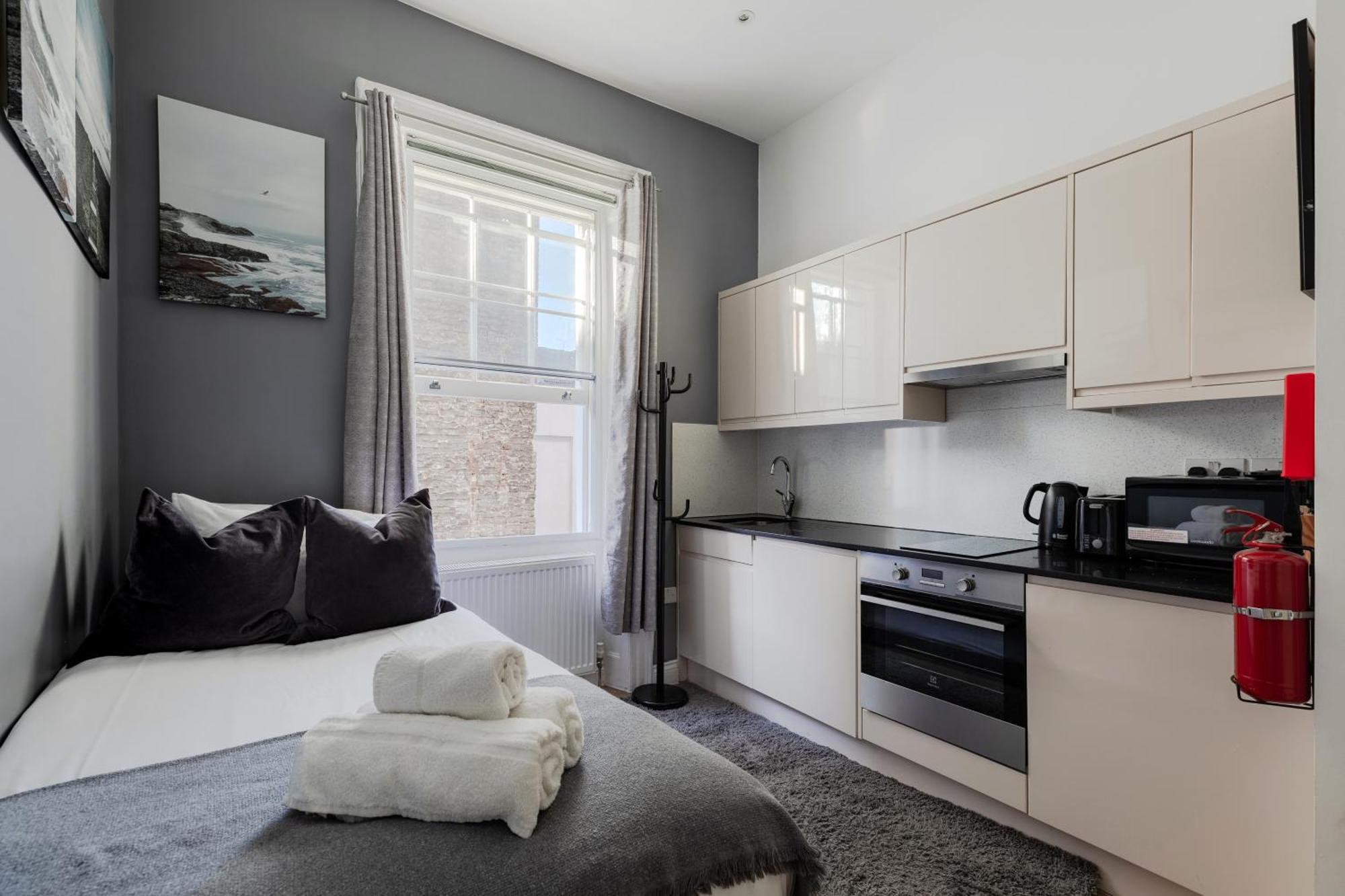 Gloucester Place Studios Londres Chambre photo