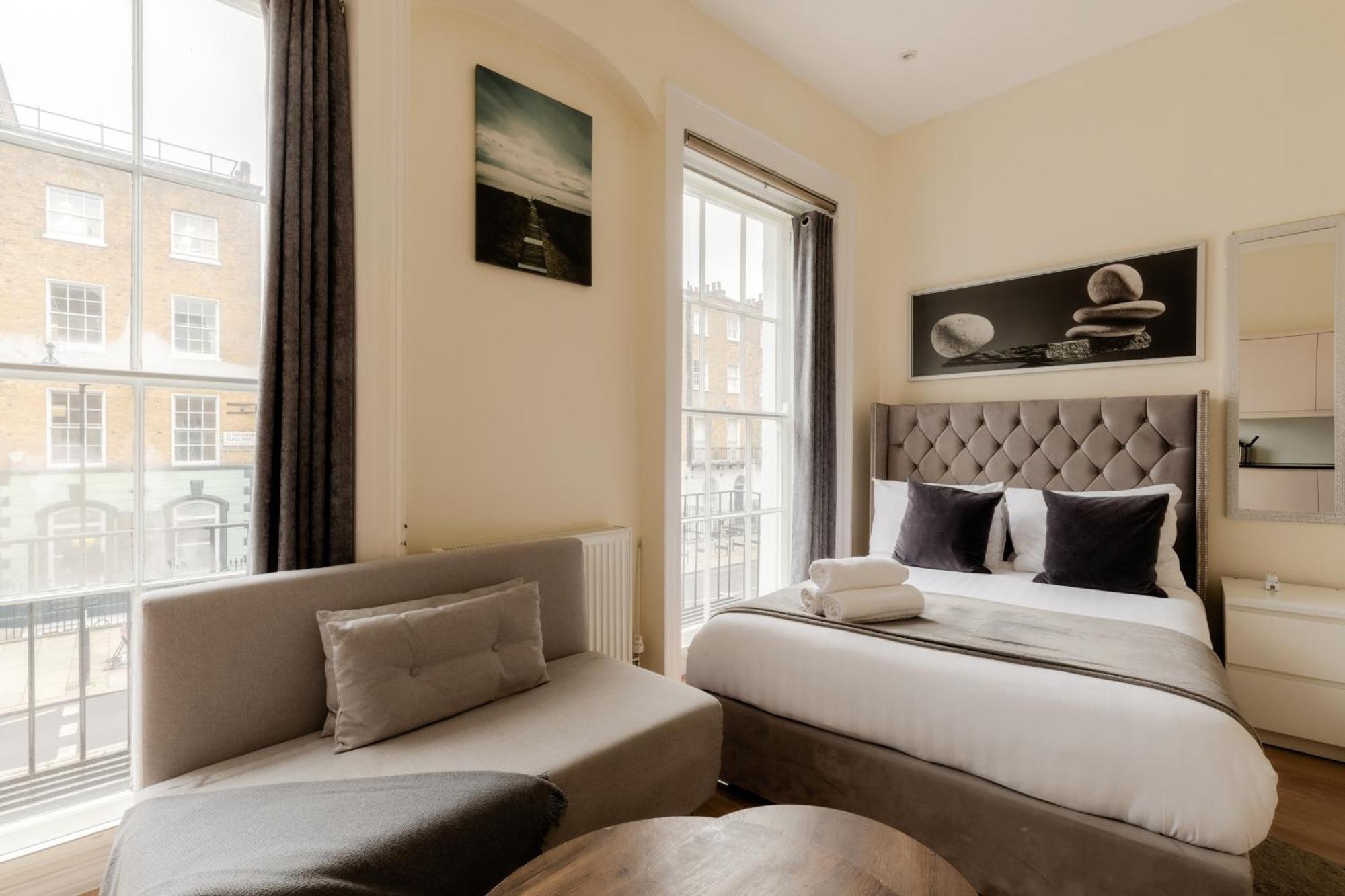 Gloucester Place Studios Londres Chambre photo