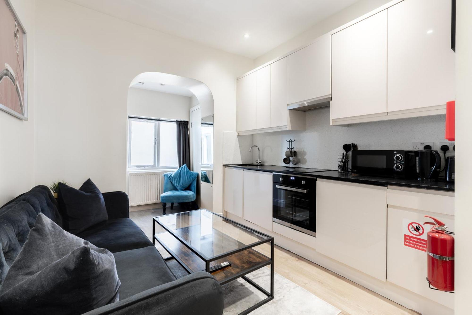 Gloucester Place Studios Londres Chambre photo
