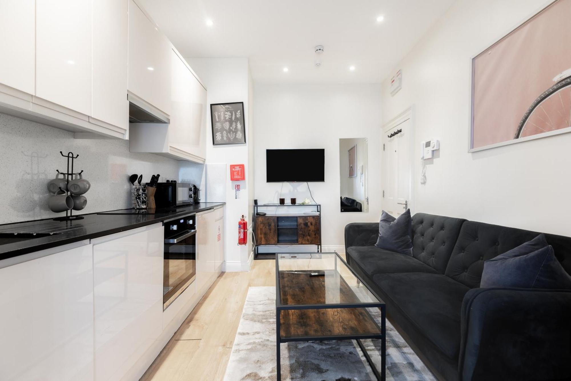 Gloucester Place Studios Londres Chambre photo