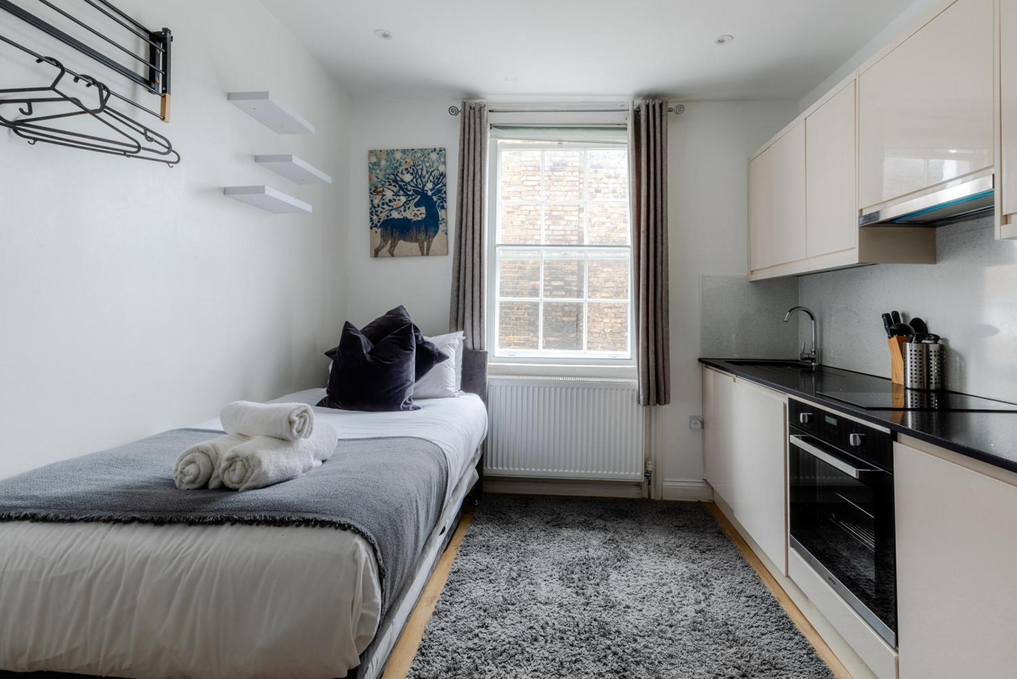 Gloucester Place Studios Londres Chambre photo