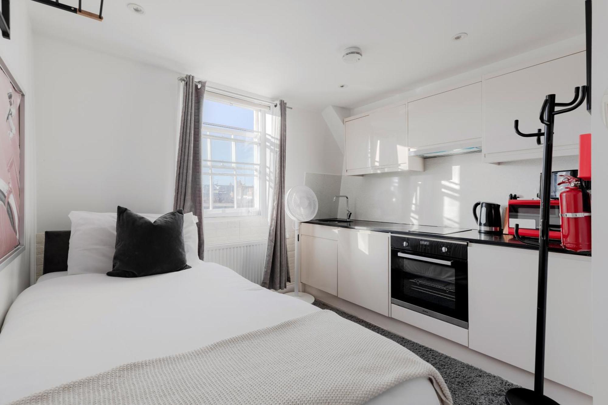 Gloucester Place Studios Londres Chambre photo