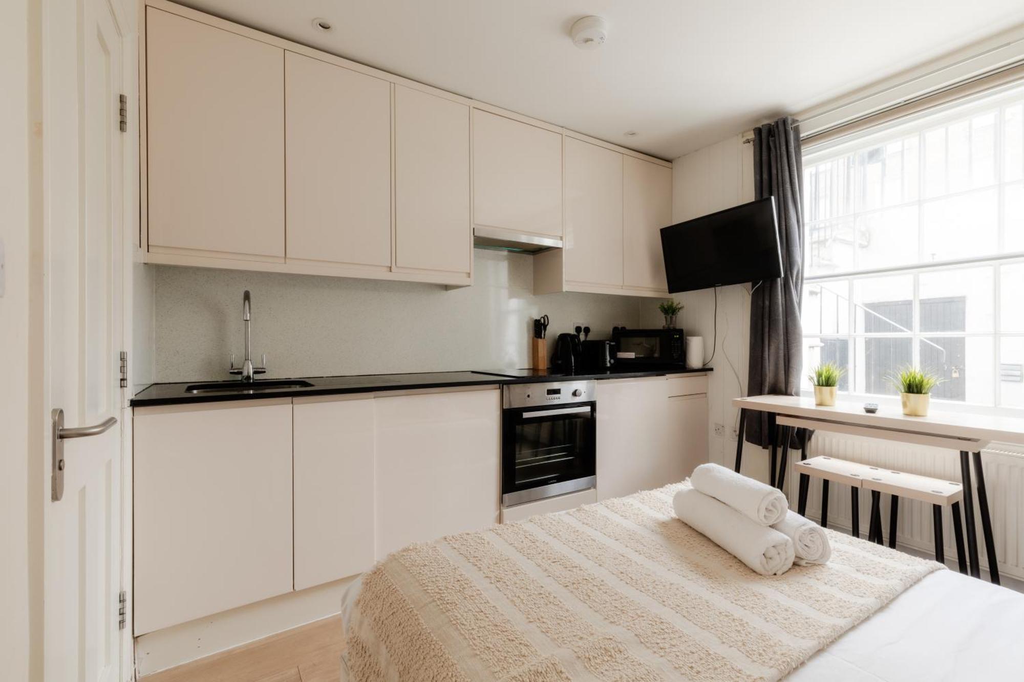 Gloucester Place Studios Londres Chambre photo