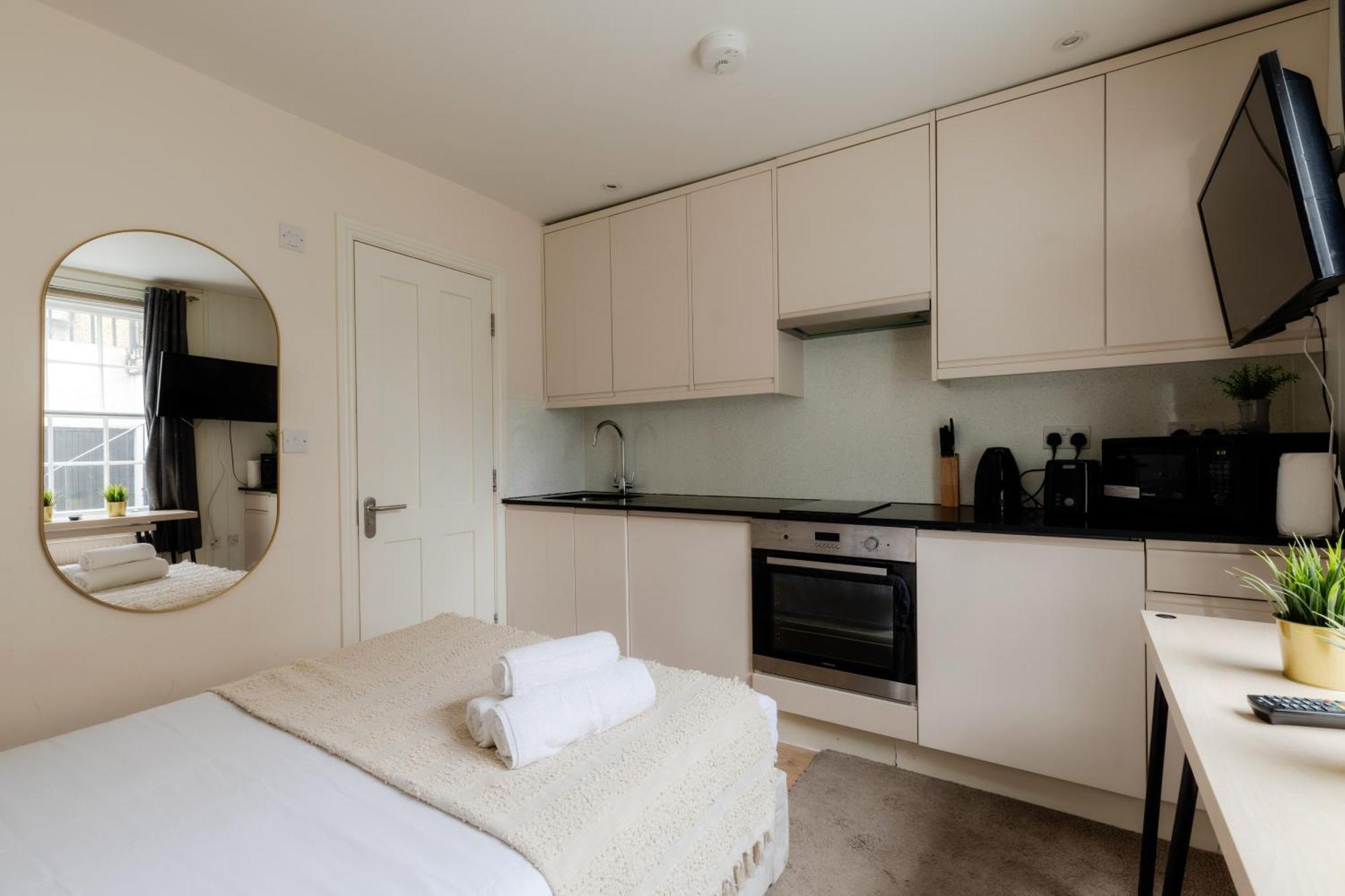 Gloucester Place Studios Londres Chambre photo