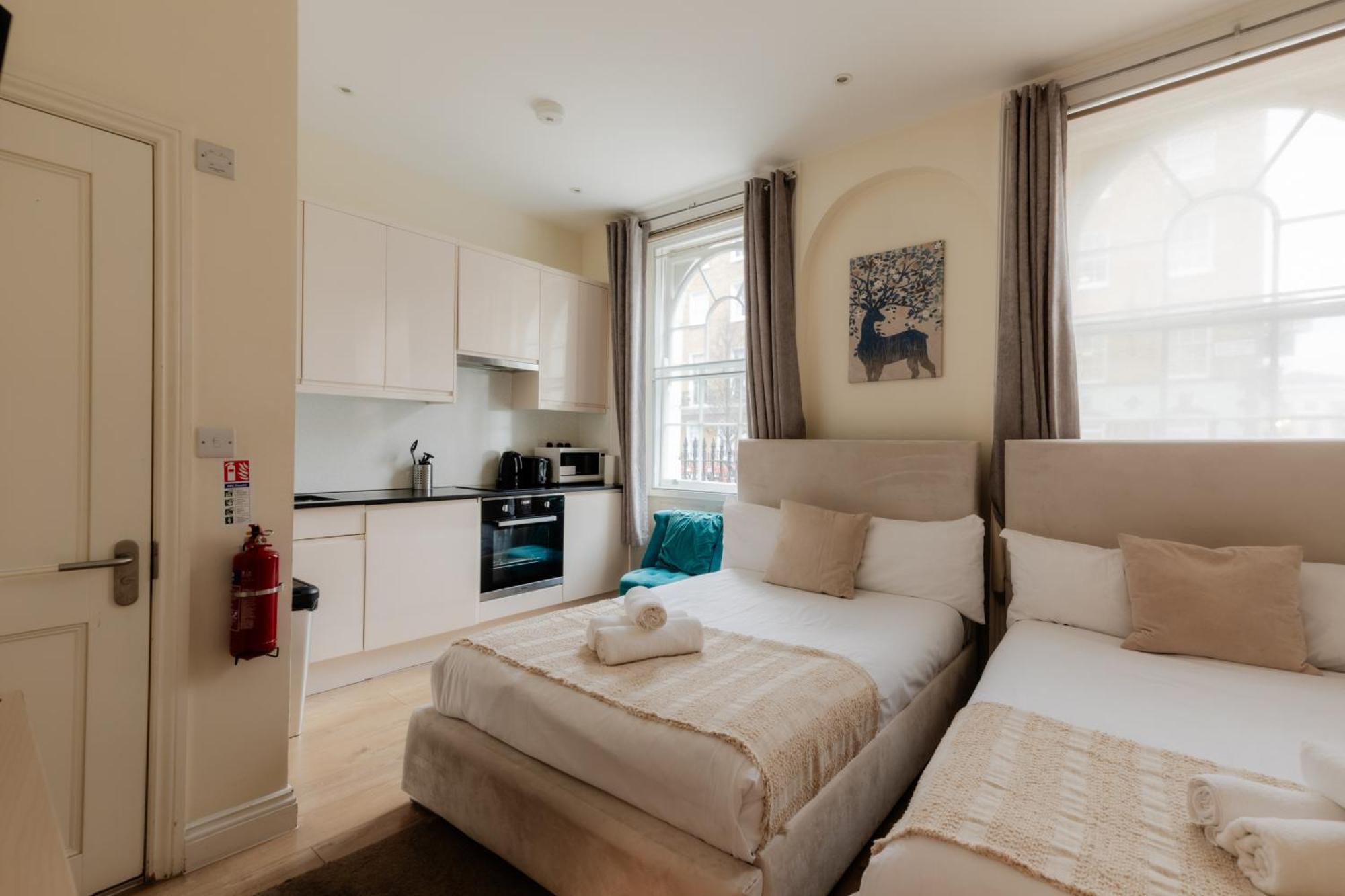 Gloucester Place Studios Londres Chambre photo